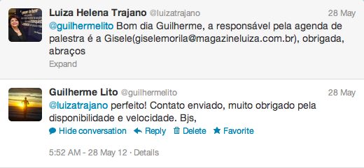Twitter Luiza Trajano
