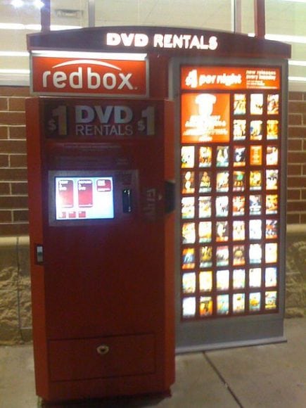 Vending Machine de Locação de DVDs