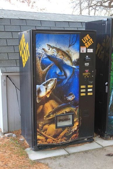 Vending Machine de Iscas Viva