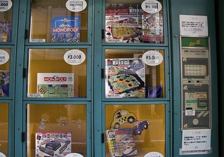 Vending Machine de Jogos de Tabuleiro