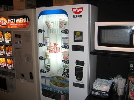 Vending Machine de Nissin Miojo