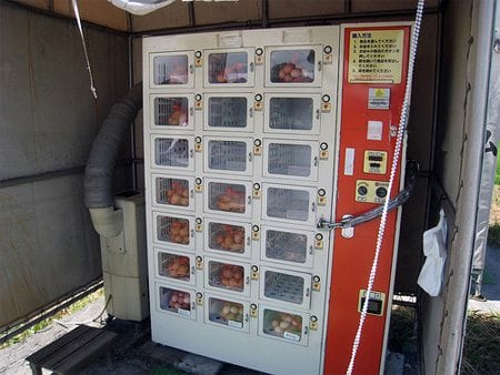 Vending Machine de Ovos