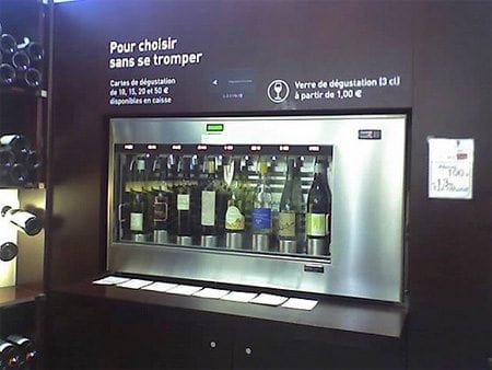 Vending Machine de Vinho