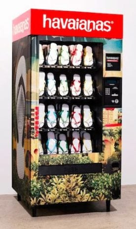 Vending Machines de Havaianas