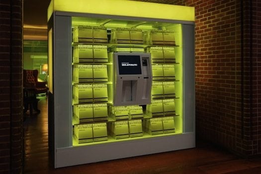 Vending Machines de Pulseiras de Diamante