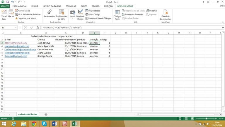 Introdução ao VBA no Excel