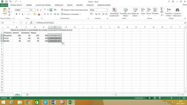Conheça a função formulatexto no Excel 2013