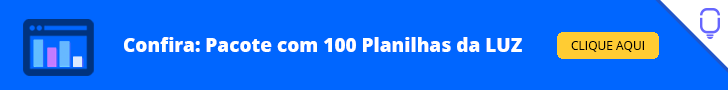 Pacote LUZ 100 Planilhas