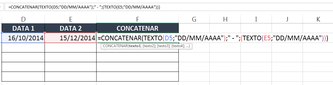 Conheça 5 aplicações da função concatenar no Excel