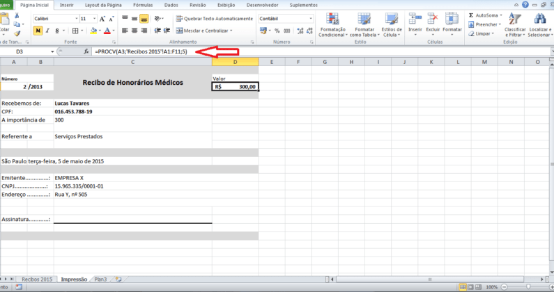 Recibo Excel Vers O Planilha Pronta Recibo Excel My Xxx Hot Girl 1596