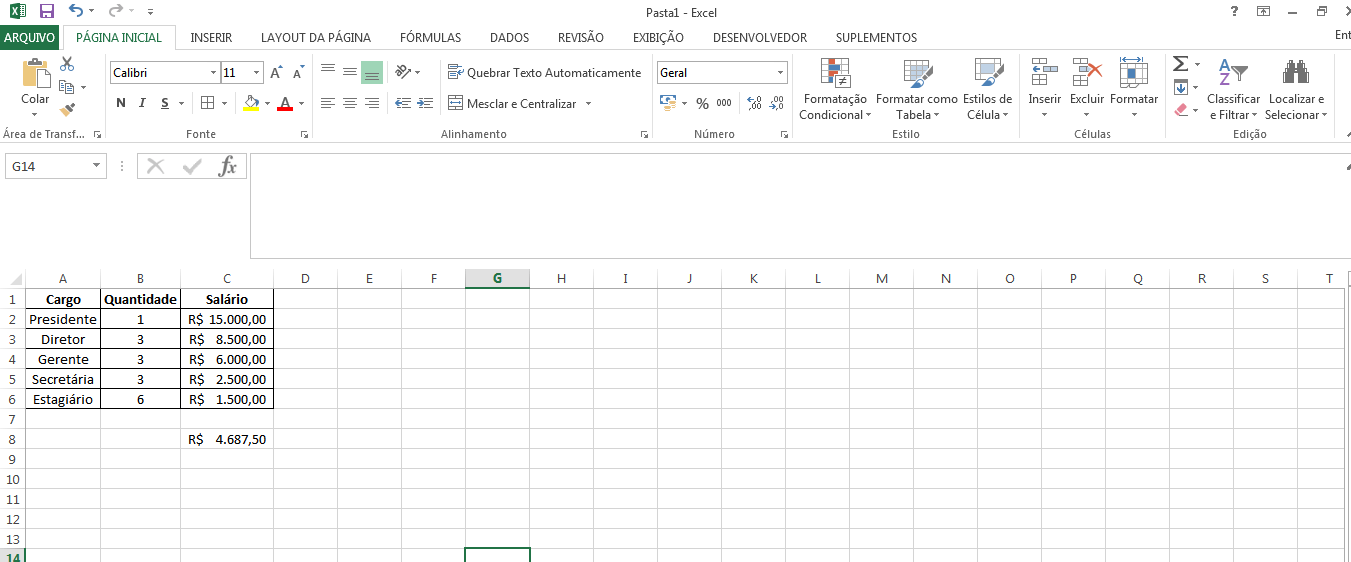 Como Calcular Média Ponderada no Excel