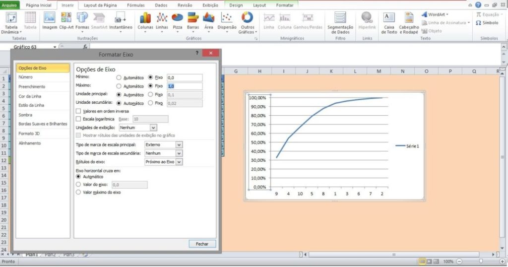 Aprenda a fazer curva ABC no Excel
